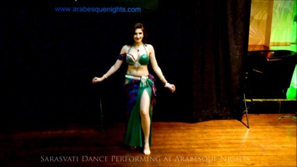 Insane belly dance drum solo by Sarasvati Dance