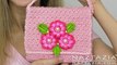 Learn How To Crochet Flower Purse Bag Clutch Handbag Wallet