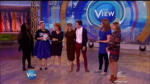 Hayes Grier & Emma Slater on The View