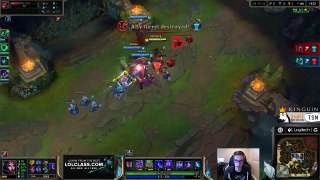 Bjergsen Leblanc vs Fizz Mid