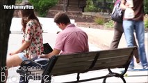 SEXY Girl Sitting on Guys (GONE CRAZY) - Social Experiment - Pranks Gone Wrong - Funny Vid