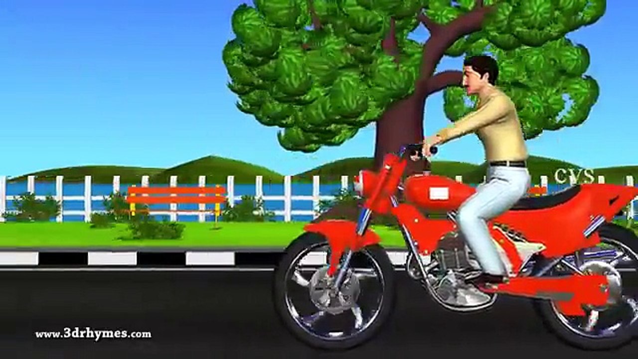 Learn Transport Vehicles for children - 3D Animation English preschool Nursery rhymes
