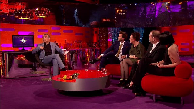 David Tennant and Olivia Colman Check Out The Sexy Broadchurch Fan Art - The Graham Norton