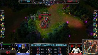 TSM vs Samsung White G2 Bold singed proxy farm between turrets by Looper