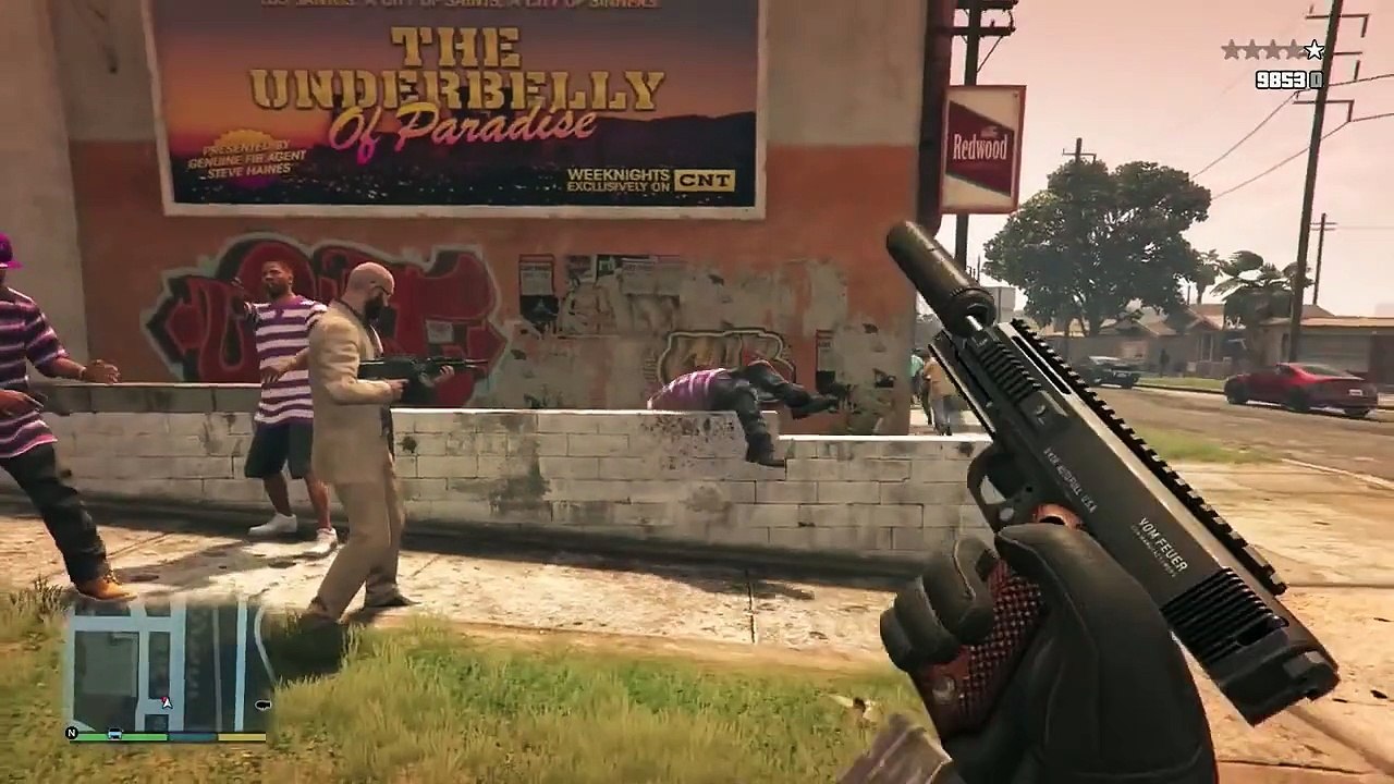 GTA 5 Funny/Brutal Kill Compilation Vol.74 (Truck Crashes/What The F*CK Moments)