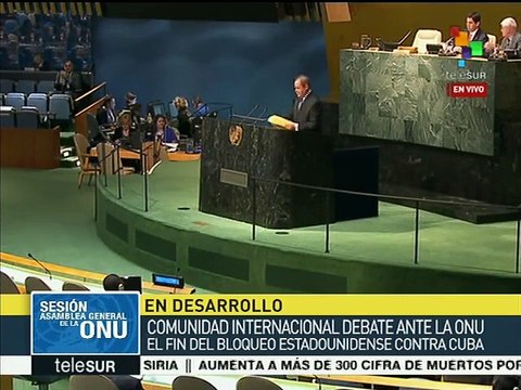 Argelia se solidariza con Cuba y pide levantar el bloqueo económico