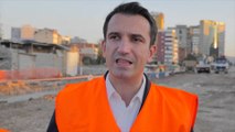 Report TV - Veliaj për Projektin e Bulevardit te Ri te Tiranes
