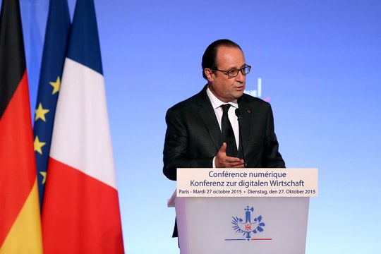Discours lors de la Conférence numérique franco-allemande