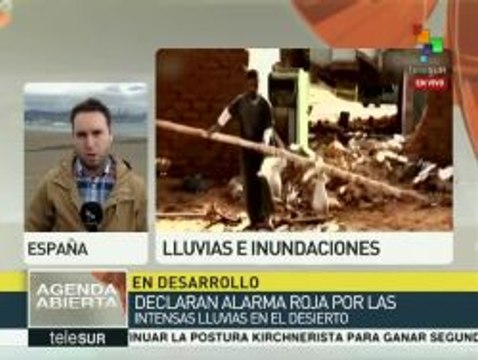 Argelia: lluvias torrenciales afectan campamentos de refugiados