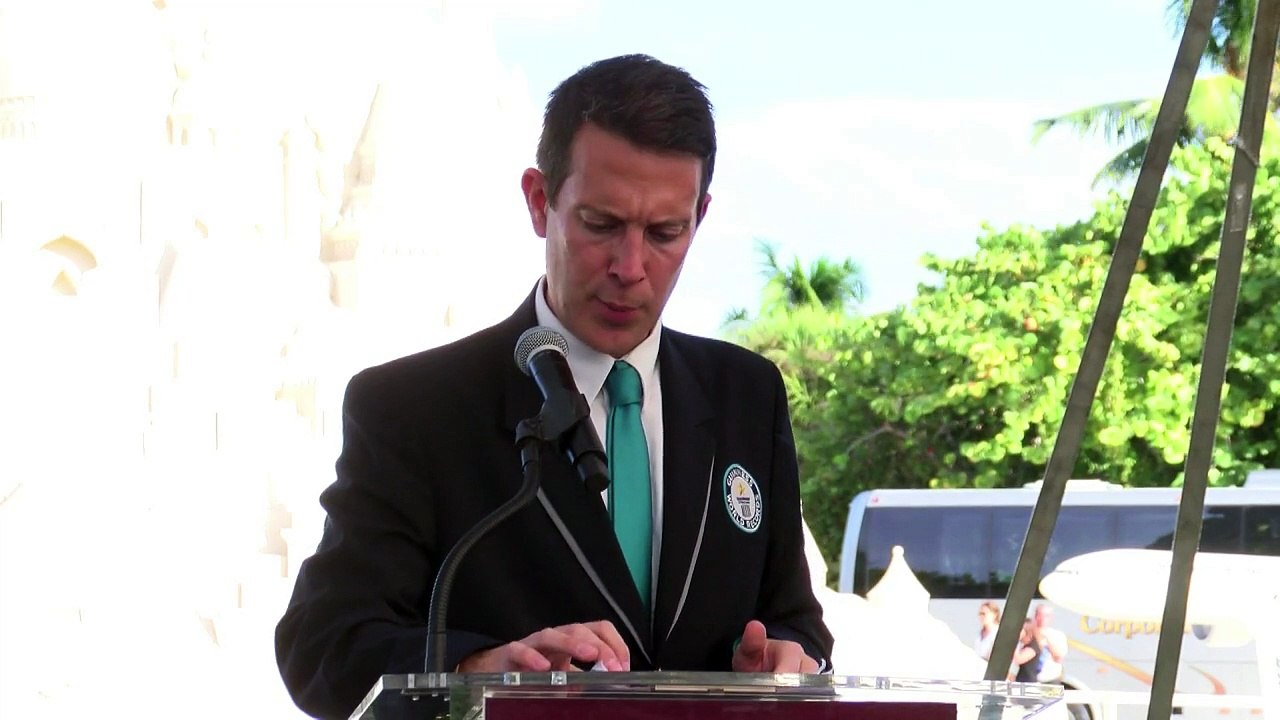 Weltrekord-Sandburg in Miami