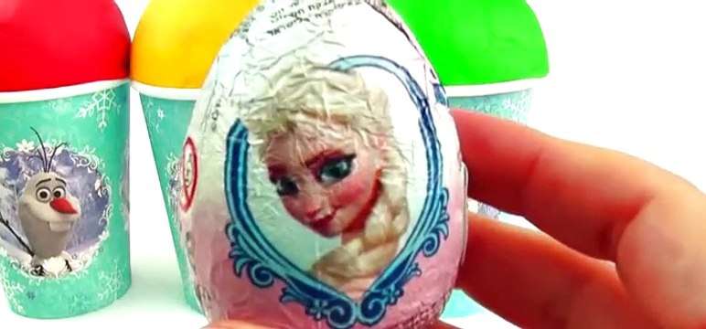 Play-Doh Surprise Eggs Disney Frozen Hello Kitty Toy Story Kinder Surprise Chocolate Eggs FluffyJet [Full Episode]