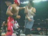 Juventud Guerrera vs. Rey Mysterio, Jr. vs. Billy Kidman