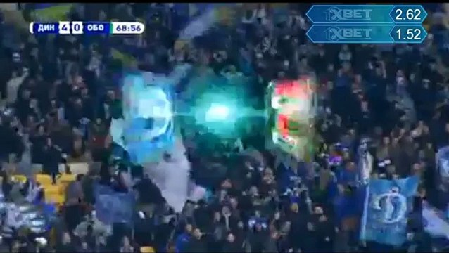 Dynamo Kiev - Obolon-Brovar Kyiv 4-0 Ukraine Cup