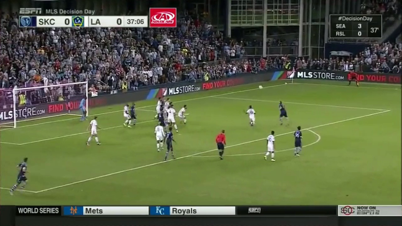 Soccer Set Piece : Throw-in (Sporting Kansas City)
