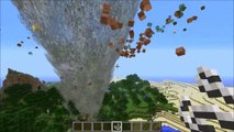 Minecraft TORNADO LUCKY BLOCK ISLAND MOD! (EPIC STORMS, TIDAL WAVES, DESTRUCTION!) Mod Sho