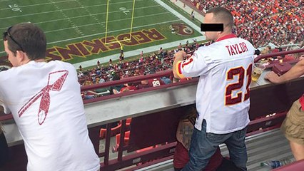 Redskins Fans Getting Blow Jobs in the Stands