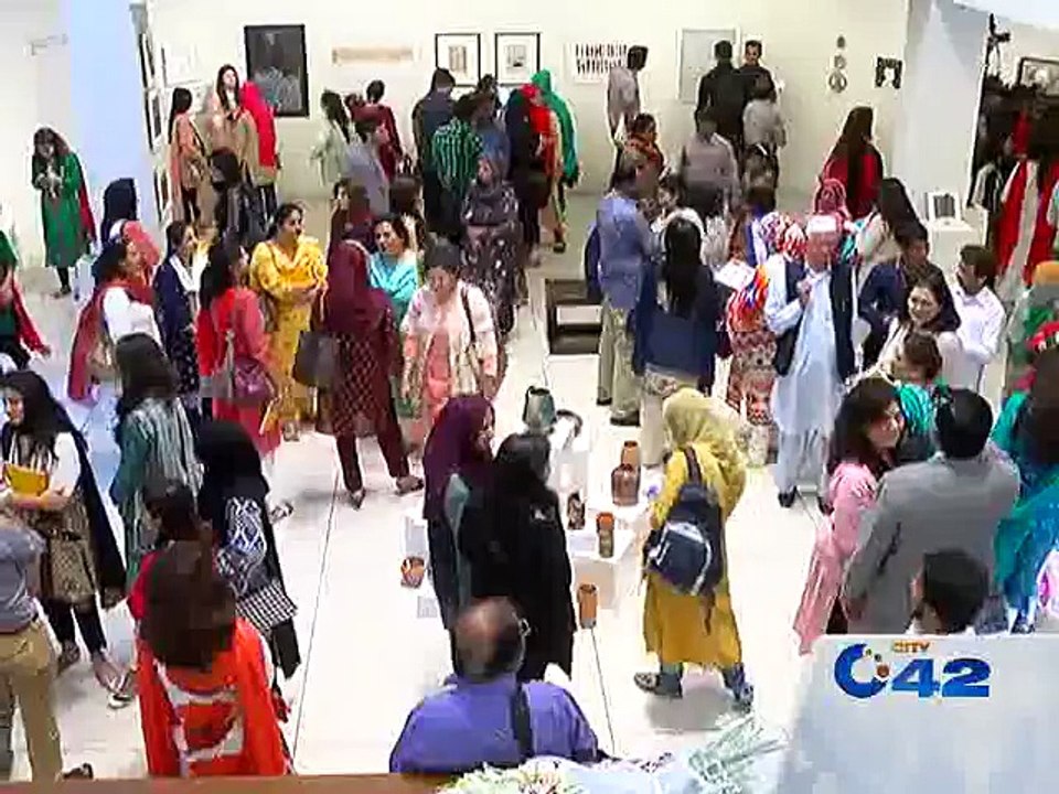 Fine Arts exhibition in Lahore College for Women