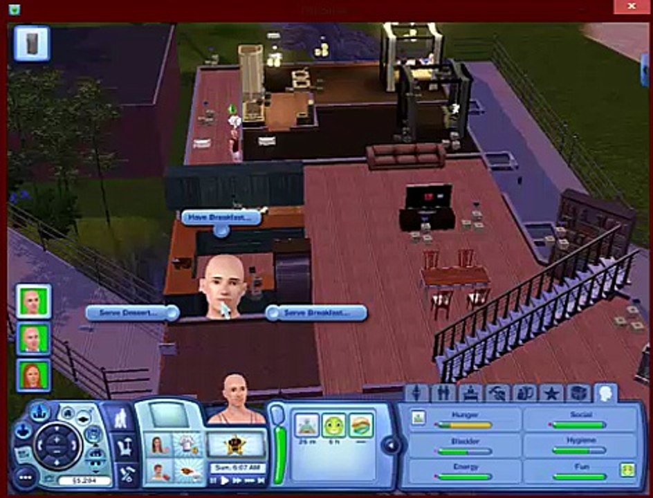 papyrus and sans in sims 3 (undertale)