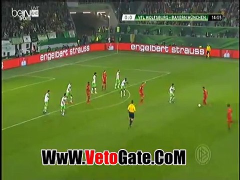 كوستا يتقدم بالهدف الاول بايرن ميونخ فى فولفسبورج