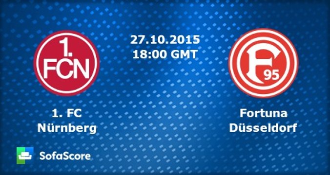 1.FC Nürnberg vs Fortuna Düsseldorf 5-1 All Goals ⁄DFB Pokal⁄ 27.10.2015