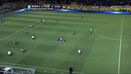 Boca 2  Lanús 0 Patadón de Gustavo Gómez a Tevez / Semifinales  Copa Argentina 2015