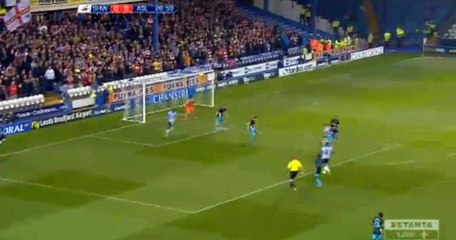 Goal Ross Wallace - Sheffield Wednesday 1-0 Arsenal (27.10.2015) Capital One Cup