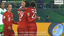 Thomas Müller cesond Goal - Wolfsburg 0 - 3 Bayern Munich - DFB Pokal 27/10/2015