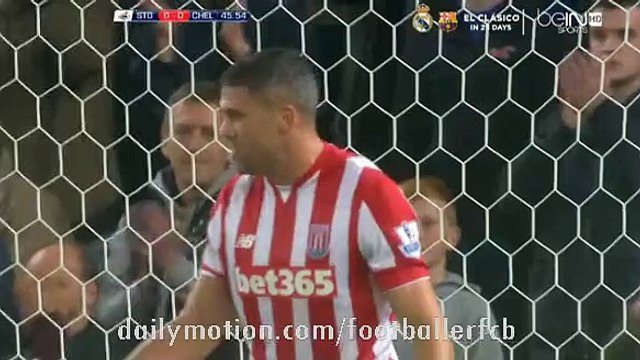 Begovic spectacular save - Stoke City 0-0 Chelsea - Capital One Cup