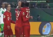 Thomas Muller Amazing Goal Wolfsburg 0-2 Bayern 27.10.2015