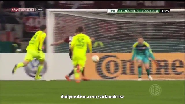 All Goals and Highlights HD - 1. FC Nürnberg 5-1 Fortuna Düsseldorf - DFB Pokal 27.10.2015 HD