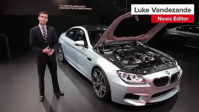New Car Showrooms 2015 BMW M6 Gran Coupe Exterior Interior Walkaround Detroit Auto Sho