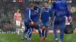 Diego Costa gets injured Stoke City 0-0 Chelsea 27.10.2015