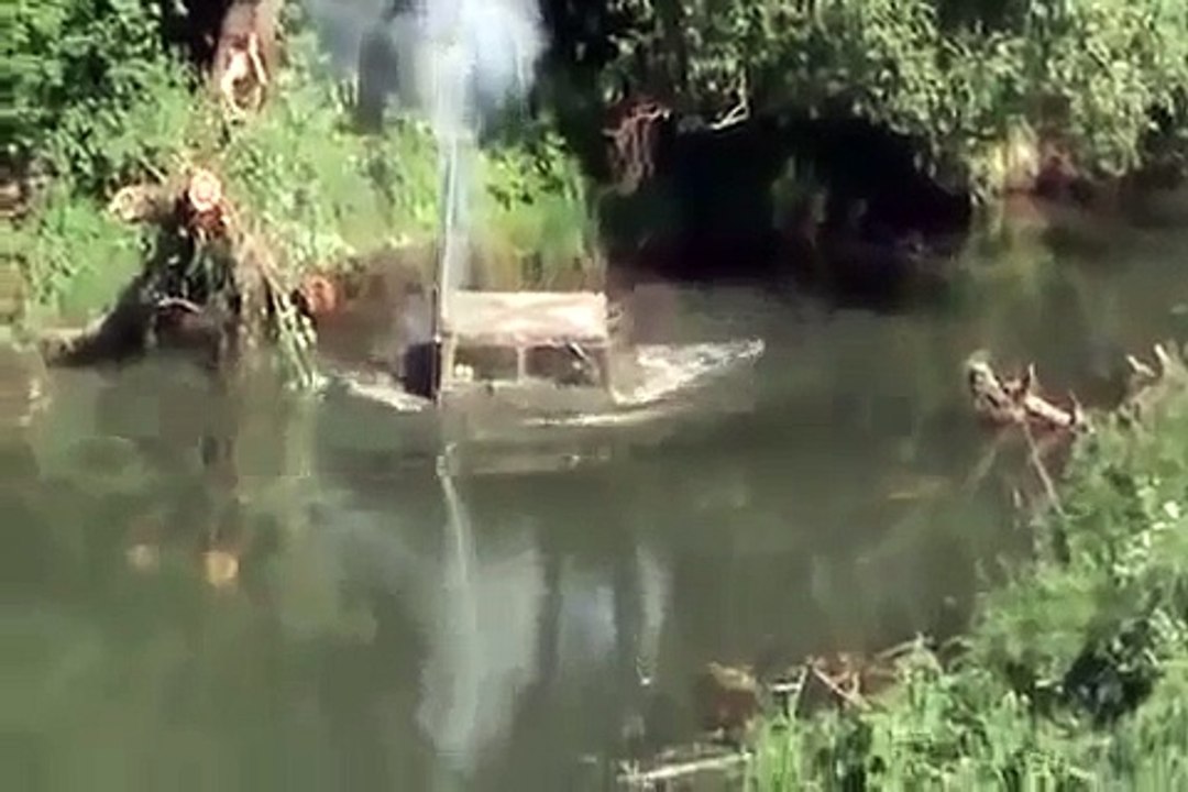 Hummer H1 Off Road Driving COMPLETELY Underwater Experience! HQ