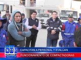 N11 CAPACITAN A PERSONAL Y EVALUAN FUNCIONAMIENTO DE COMPACTADORAS