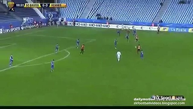 0-1 Abdoulaye Doucoure GOAL - Bastia v. Stade Rennais - 27.10.2015 HD