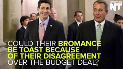 Paul Ryan And Boehner Squabble Over Budget Deal
