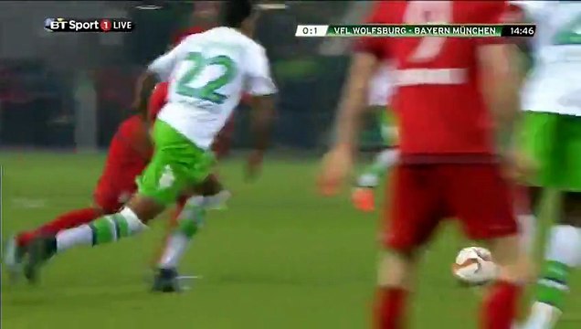 Bayern munchen vs Wolfsburg – German Cup – Highlights – 27 october 2015