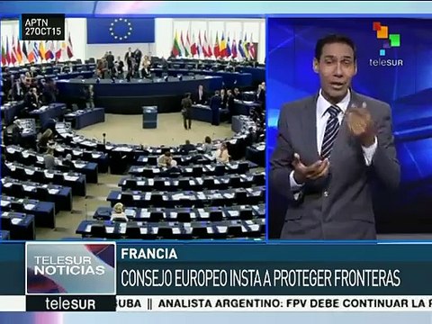 Consejo Europeo insta a proteger fronteras ante llegada de refugiados