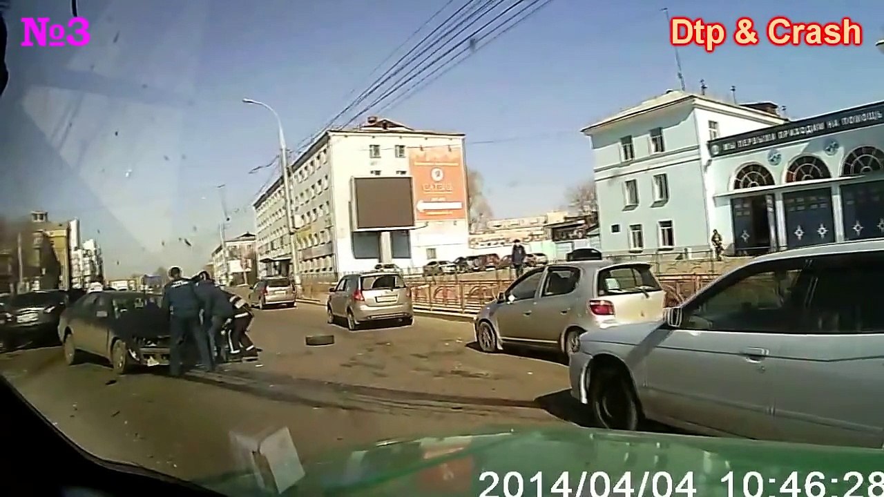 Подборка аварий и дтп 5 апреля 2015 Car Crash Compilation