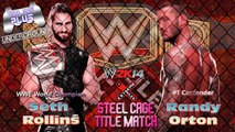 Wrestling Fight - Extreme Rules Sim Match - Randy Orton vs Seth Rollins (WWE 2K14)