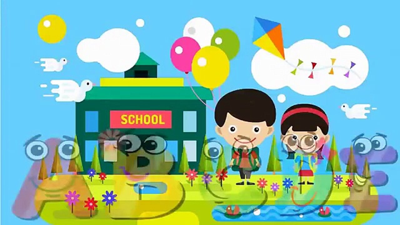 The Finger Family Alphabets Family Nursery Rhyme - Kids Finger Rhymes Songs