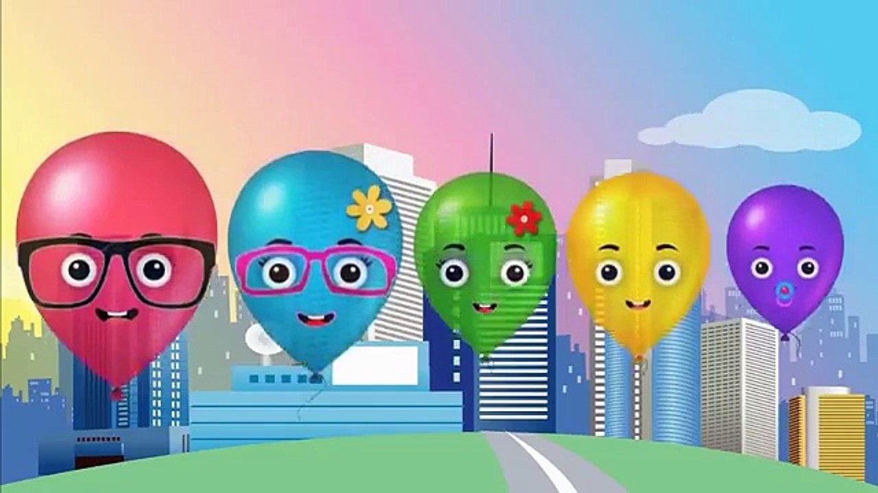 Ballons Finger Family - Ballons Rhymes