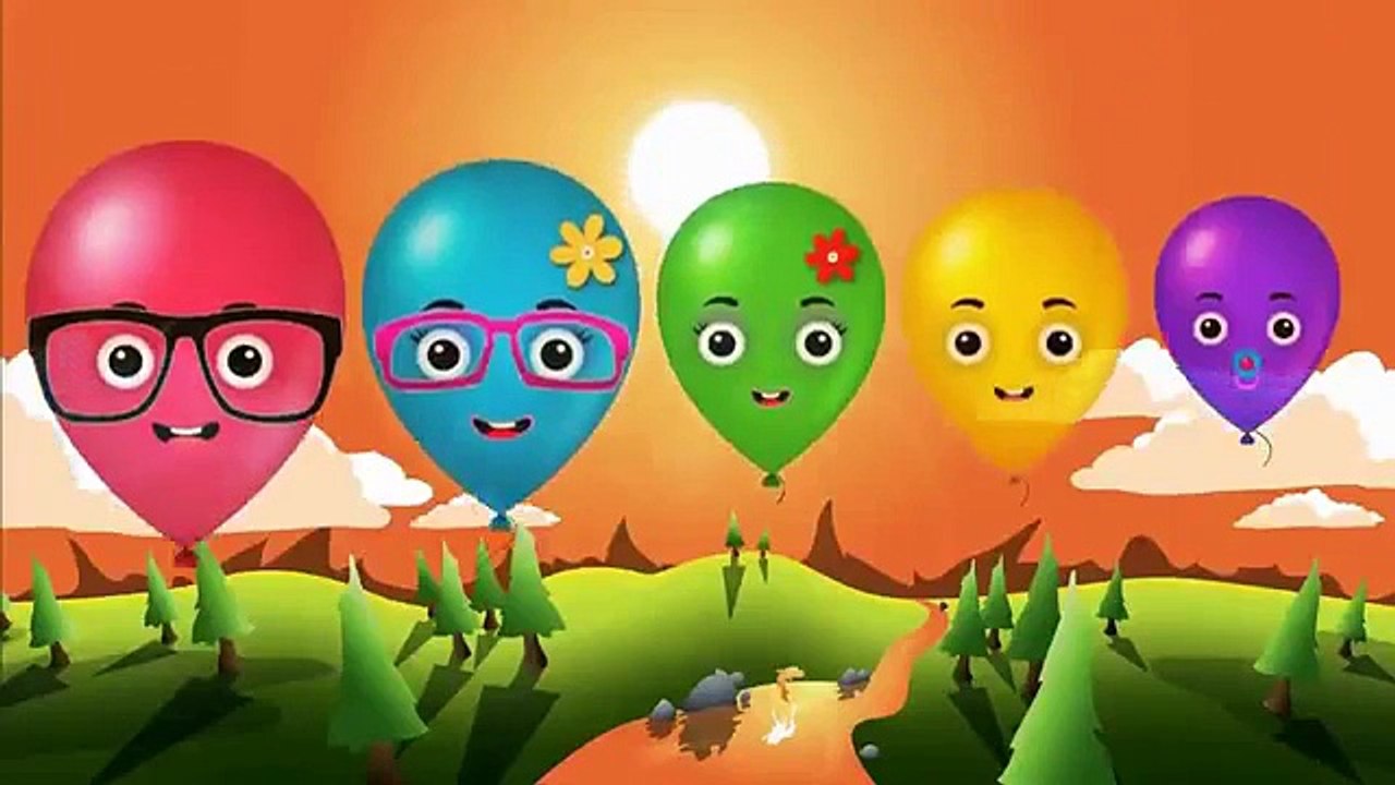 Ballons Finger Family Collection Ballons Finger Family Songs Nursery Rhymes