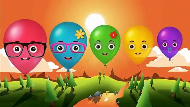 Ballons Finger Family Collection Ballons Finger Family Songs Nursery Rhymes
