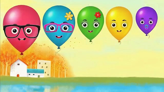 Ballons Finger Family Nursery Rhymes for Kids - Darling TV Finger Family Rhymes