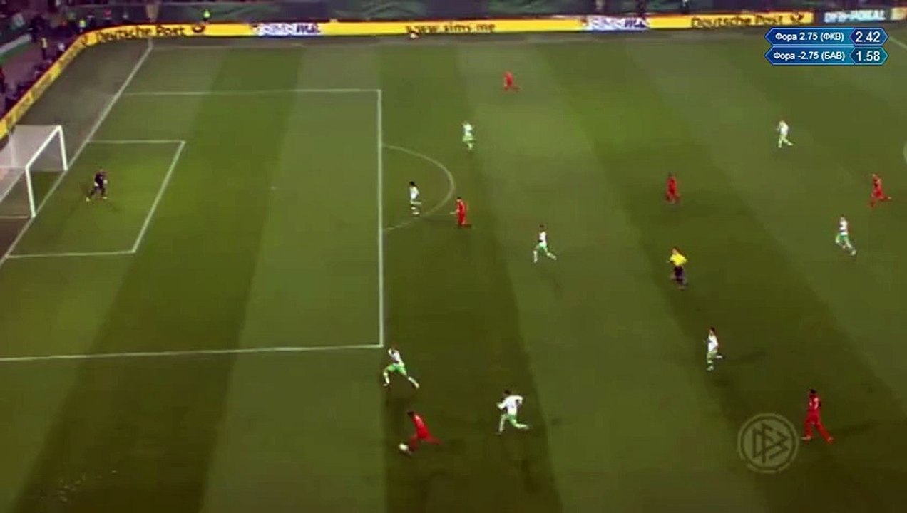 VfL Wolfsburg - Bayern München 0-2 DFB Pokal GER CUP 27-10-15