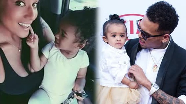 Chris Brown y Nia Guzman encuentran paz para criar a su hija