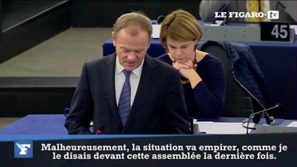 Migrants : «La situation va empirer», prévient le président du Conseil européen