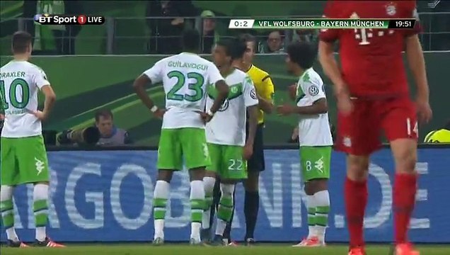 VfL Wolfsburg 1 - 3 Bayern Munich All Goals and Full Highlights 27/10/2015 - DFB Pokal