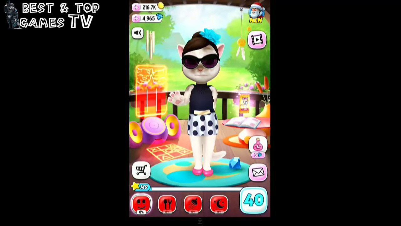 My Talking Angela Dress Up GamePlay [Official Video]